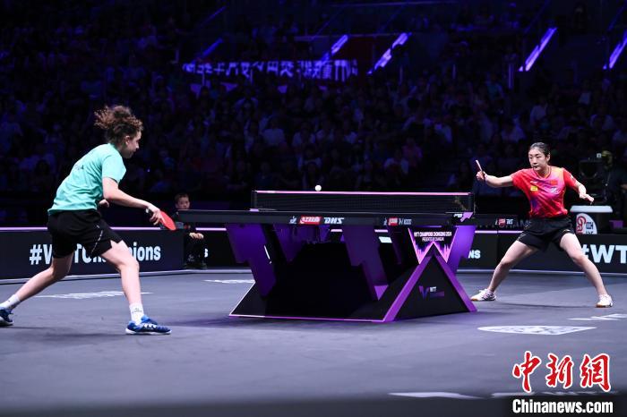 陈梦苦战五局击败埃及16岁小将汉娜·高达，挺进